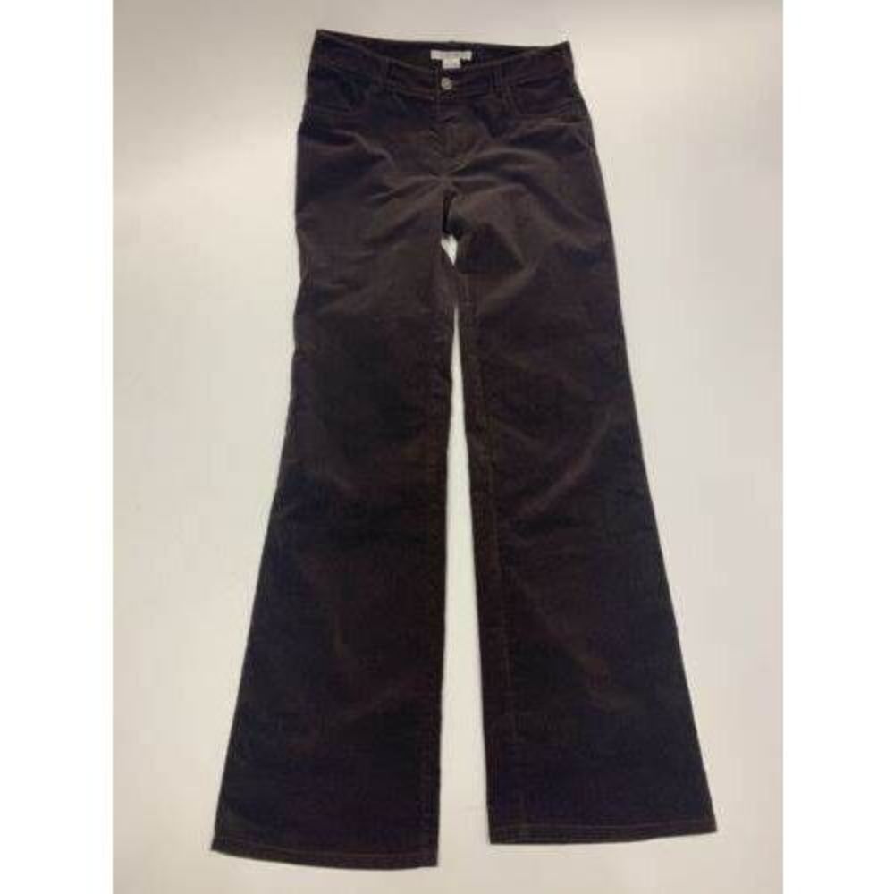 Cabi brown velvet flare‎ pants 138 size 8